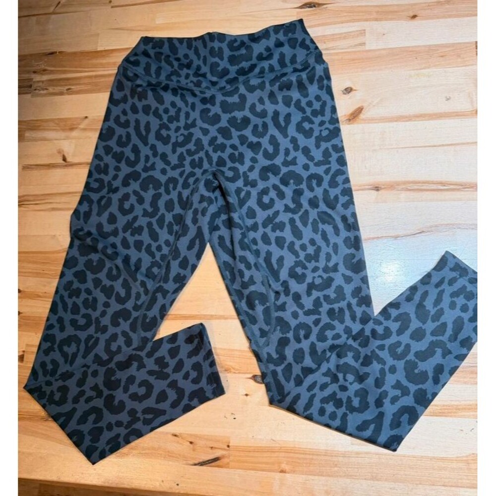 Vitality Animal Print Leggings High Waisted Workout Gym Yoga Pants Size M